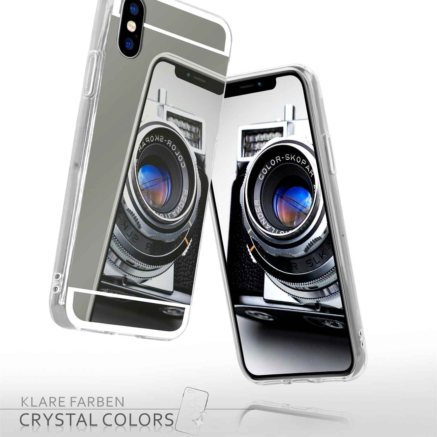 moex Mirror Case iPhone X Spiegelhülle – Weiteres Produktbild 5 moex Mirror Case iPhone X Spiegelhülle – Weiteres Produktbild 5
