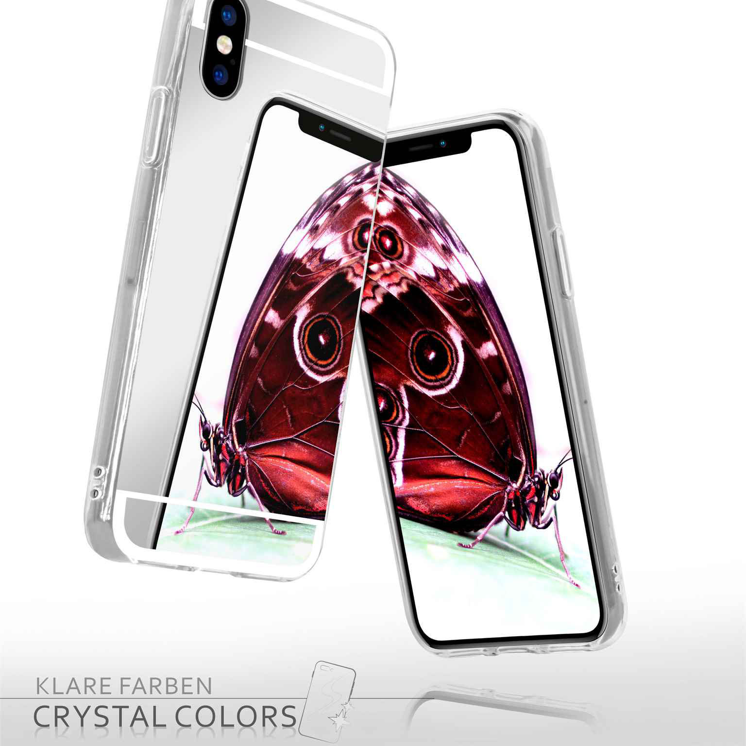moex Mirror Case iPhone X Spiegelhülle – Weiteres Produktbild 5 moex Mirror Case iPhone X Spiegelhülle – Weiteres Produktbild 5
