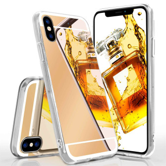 moex Mirror Case iPhone XS Spiegelhülle – Gold moex Mirror Case iPhone XS Spiegelhülle – Gold