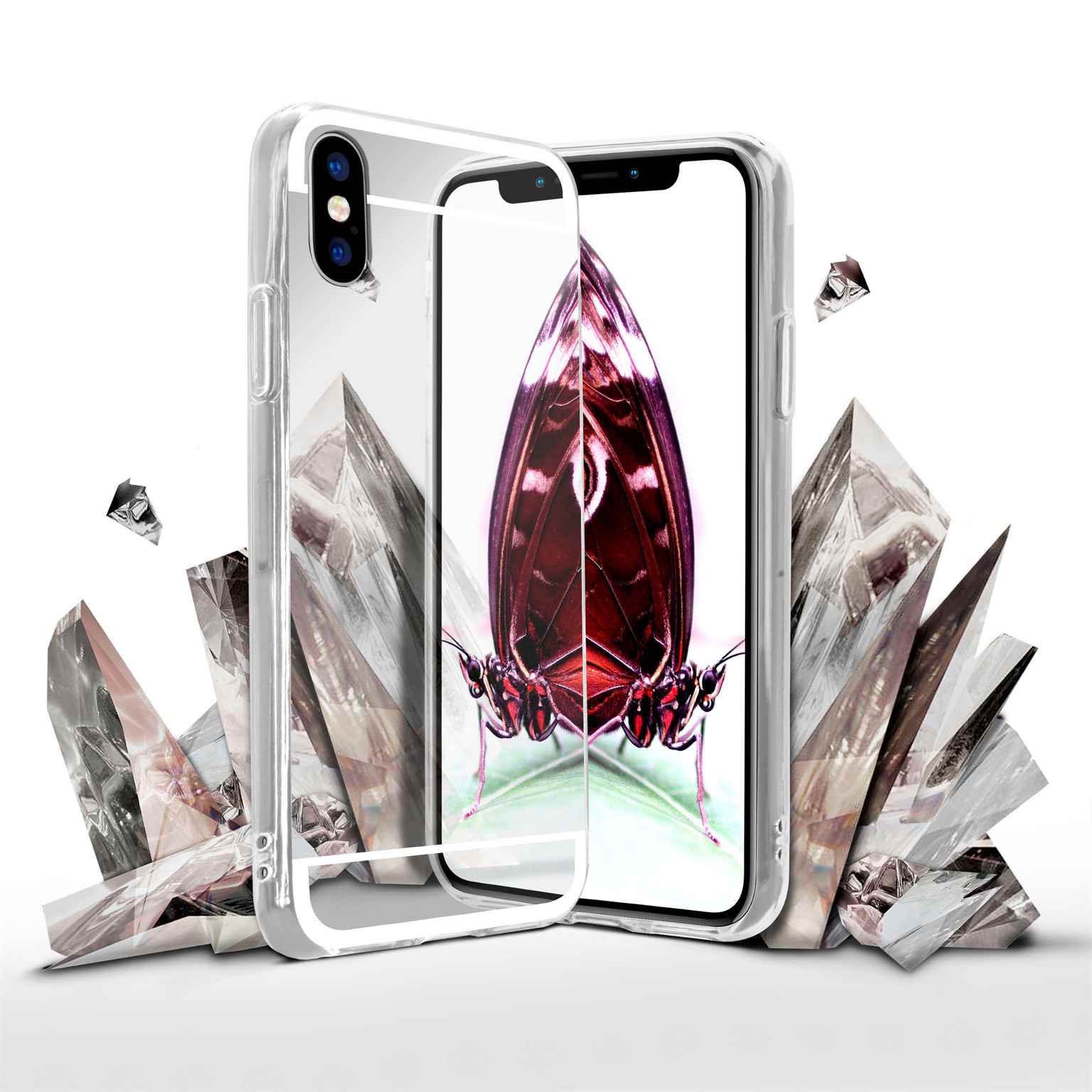 moex Mirror Case iPhone XS Spiegelhülle – Weiteres Produktbild 6 moex Mirror Case iPhone XS Spiegelhülle – Weiteres Produktbild 6
