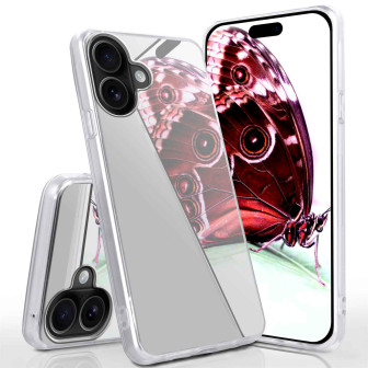 moex Mirror Case iPhone 17 Spiegelhülle – Silber