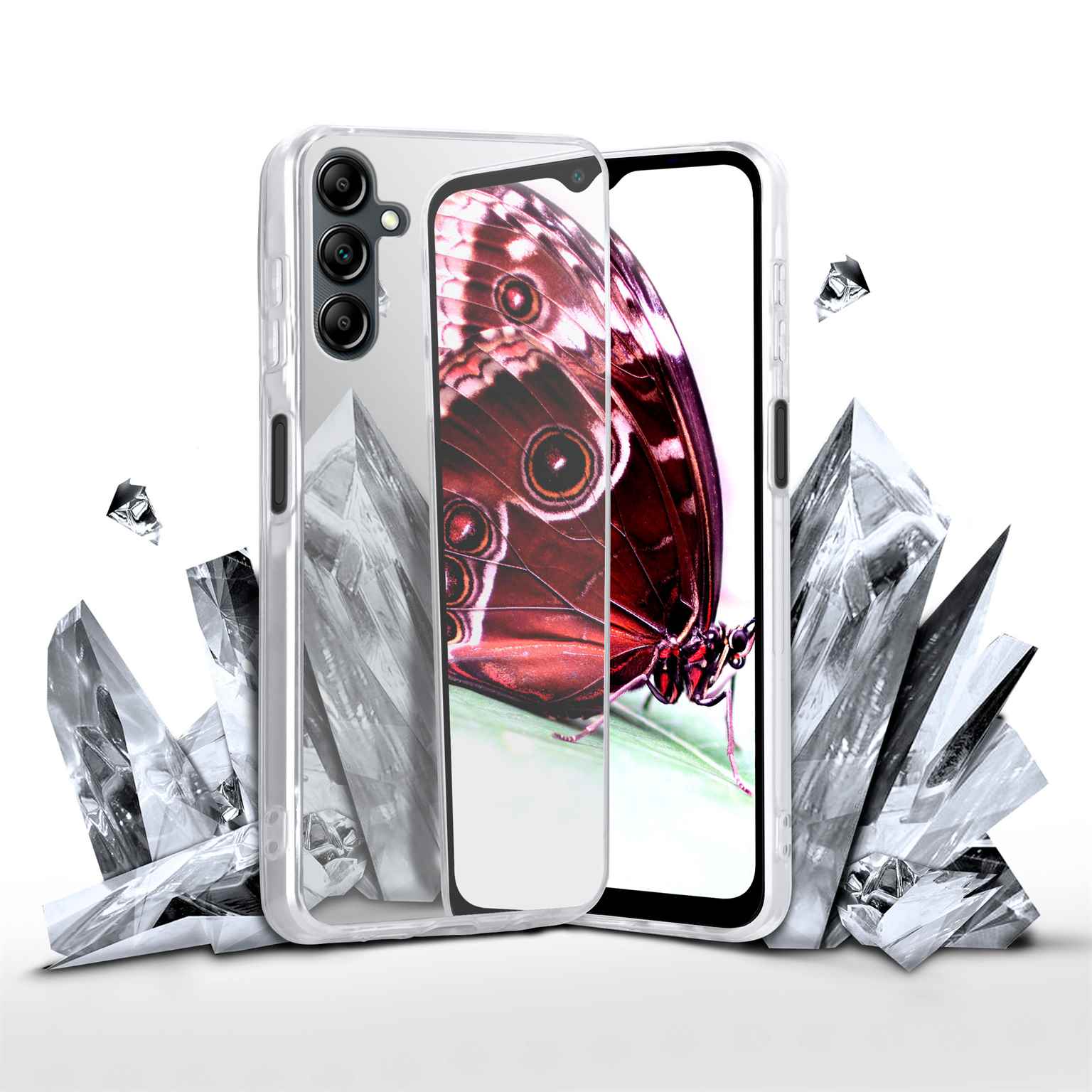 moex Mirror Case Samsung Galaxy A14 5G Spiegelhülle – Weiteres Produktbild 5