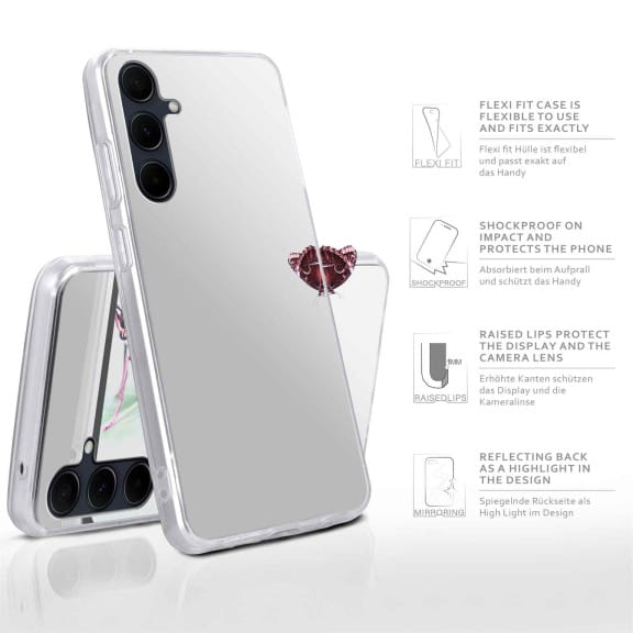 moex Mirror Case Samsung Galaxy A35 5G Spiegelhülle – Weiteres Produktbild 2 moex Mirror Case Samsung Galaxy A35 5G Spiegelhülle – Weiteres Produktbild 2