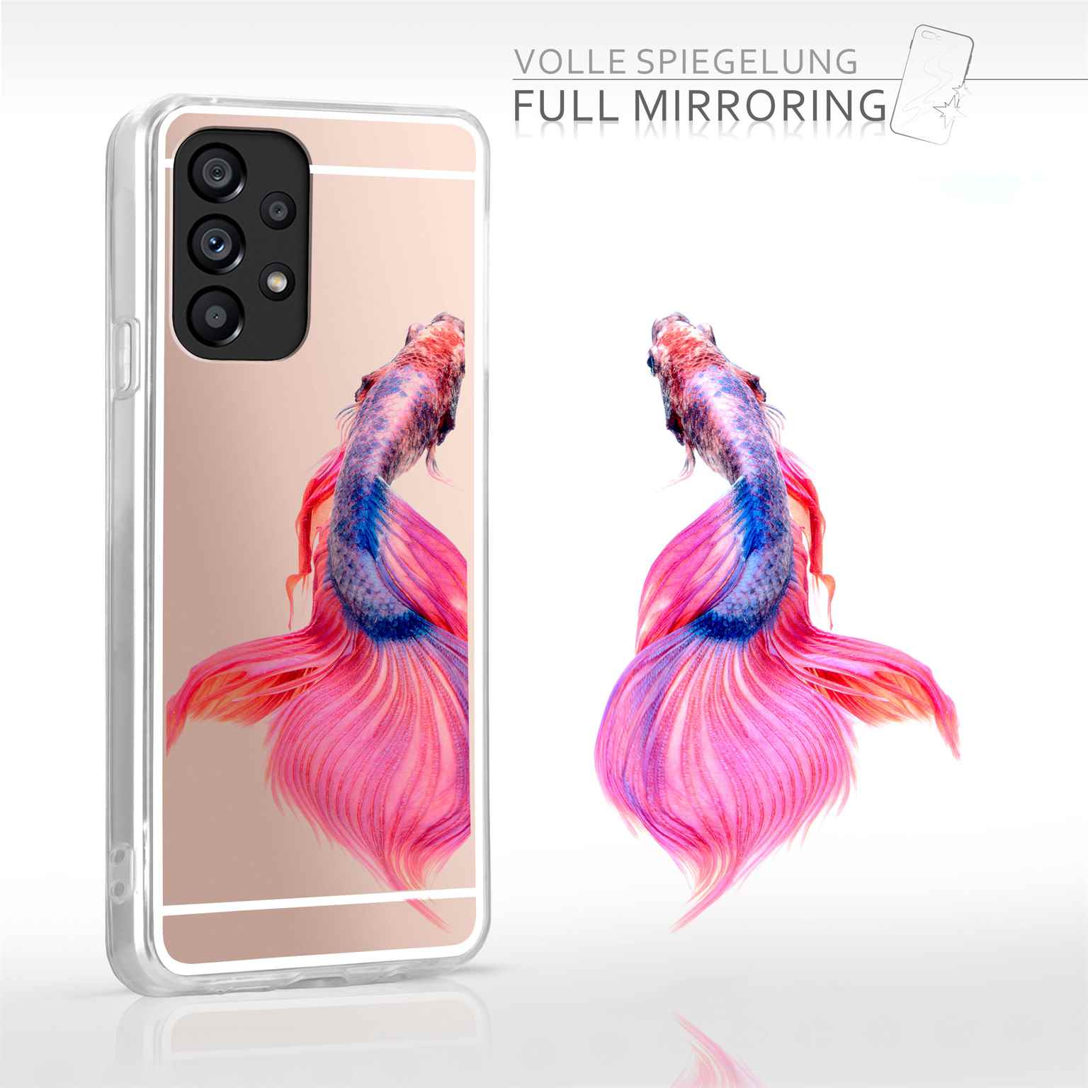 moex Mirror Case Samsung Galaxy A53 5G Spiegelhülle – Weiteres Produktbild 4