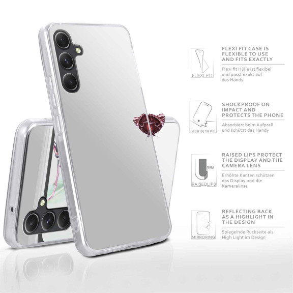 moex Mirror Case Samsung Galaxy A54 5G Spiegelhülle – Weiteres Produktbild 2