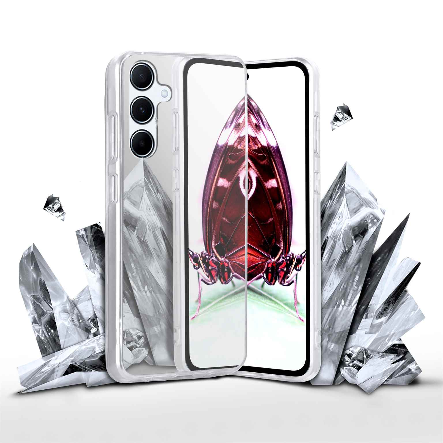 moex Mirror Case Samsung Galaxy A56 5G Spiegelhülle – Weiteres Produktbild 6