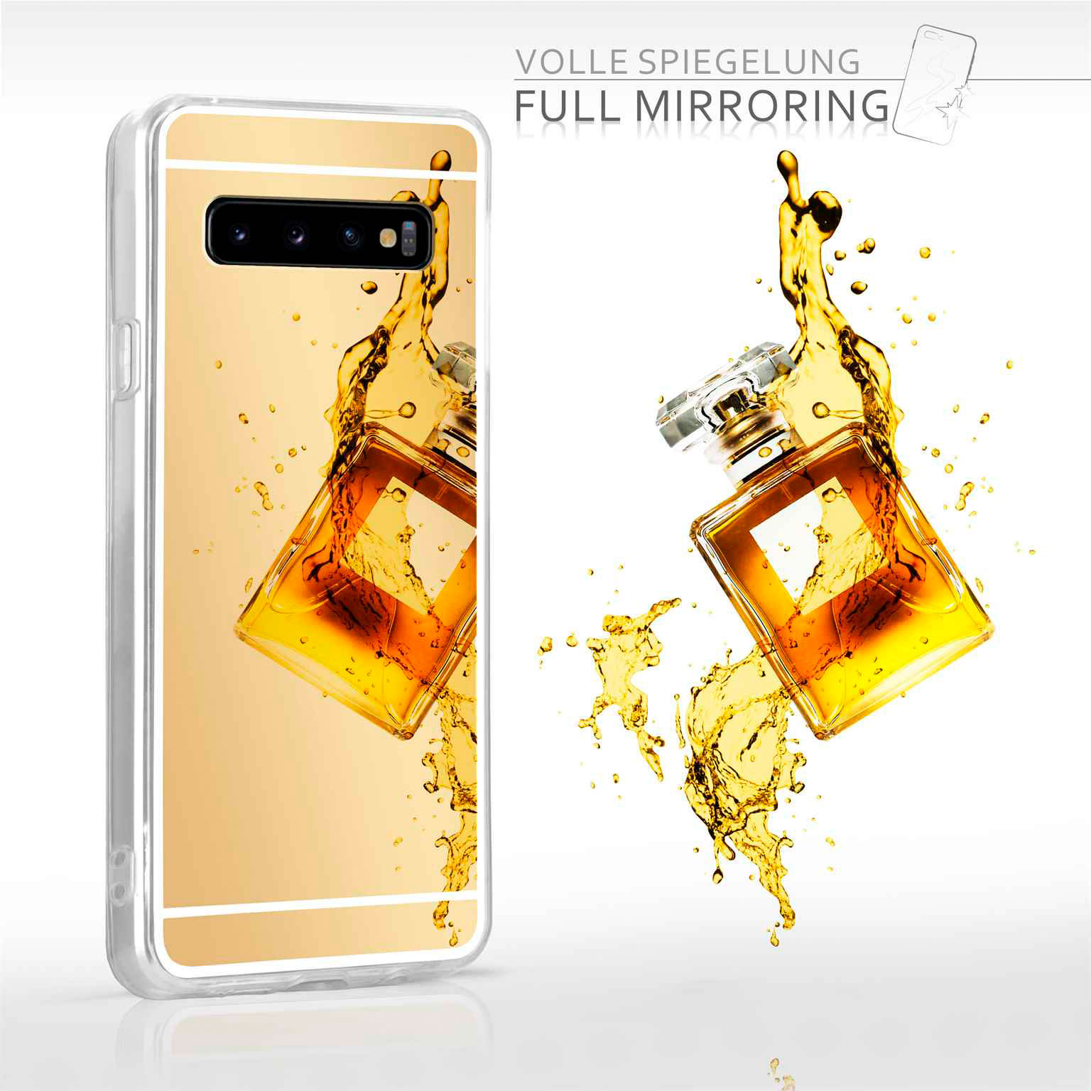 moex Mirror Case Samsung Galaxy S10 Spiegelhülle – Weiteres Produktbild 4