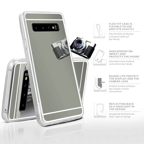 moex Mirror Case Samsung Galaxy S10 Spiegelhülle – Weiteres Produktbild 2