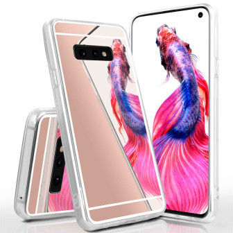 moex Mirror Case Samsung Galaxy S10e Spiegelhülle – Rose-Gold moex Mirror Case Samsung Galaxy S10e Spiegelhülle – Rose-Gold