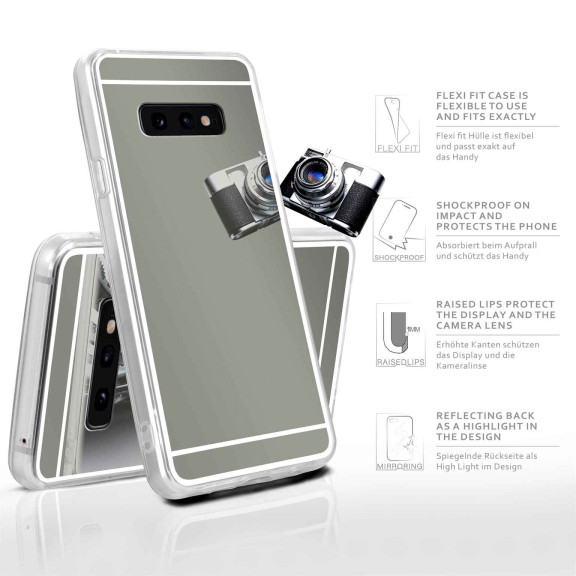 moex Mirror Case Samsung Galaxy S10e Spiegelhülle – Weiteres Produktbild 2