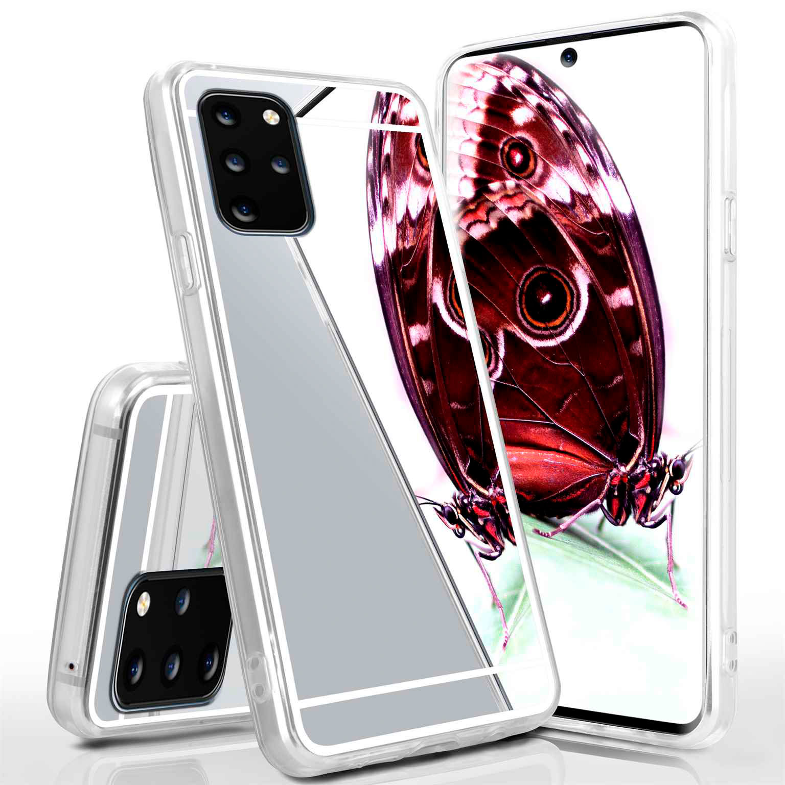 moex Mirror Case Samsung Galaxy S20 Plus 5G Spiegelhülle – Weiteres Produktbild 1 moex Mirror Case Samsung Galaxy S20 Plus 5G Spiegelhülle – Weiteres Produktbild 1