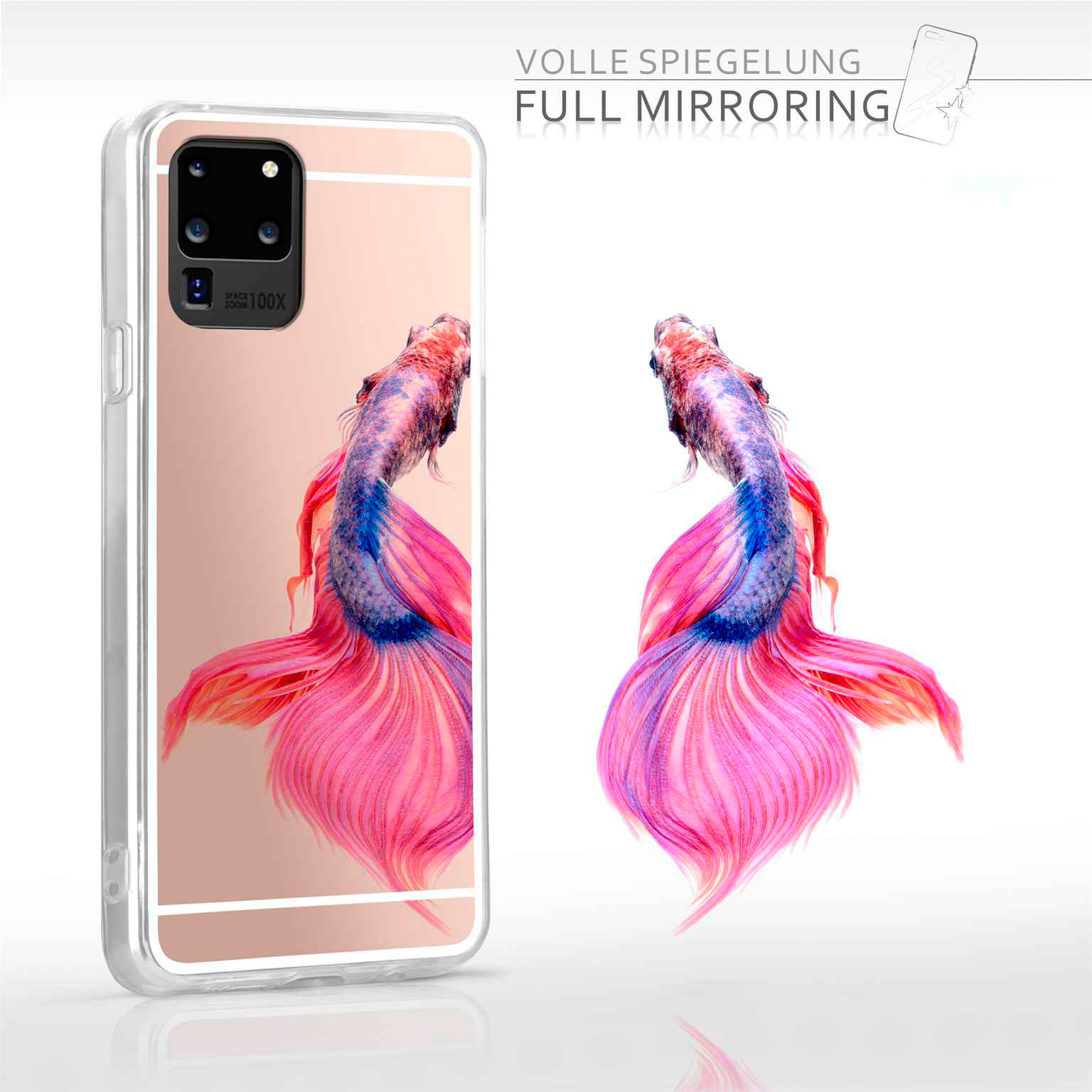 moex Mirror Case Samsung Galaxy S20 Ultra 5G Spiegelhülle – Weiteres Produktbild 4 moex Mirror Case Samsung Galaxy S20 Ultra 5G Spiegelhülle – Weiteres Produktbild 4