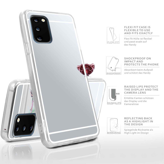 moex Mirror Case Samsung Galaxy S20 Spiegelhülle – Weiteres Produktbild 2