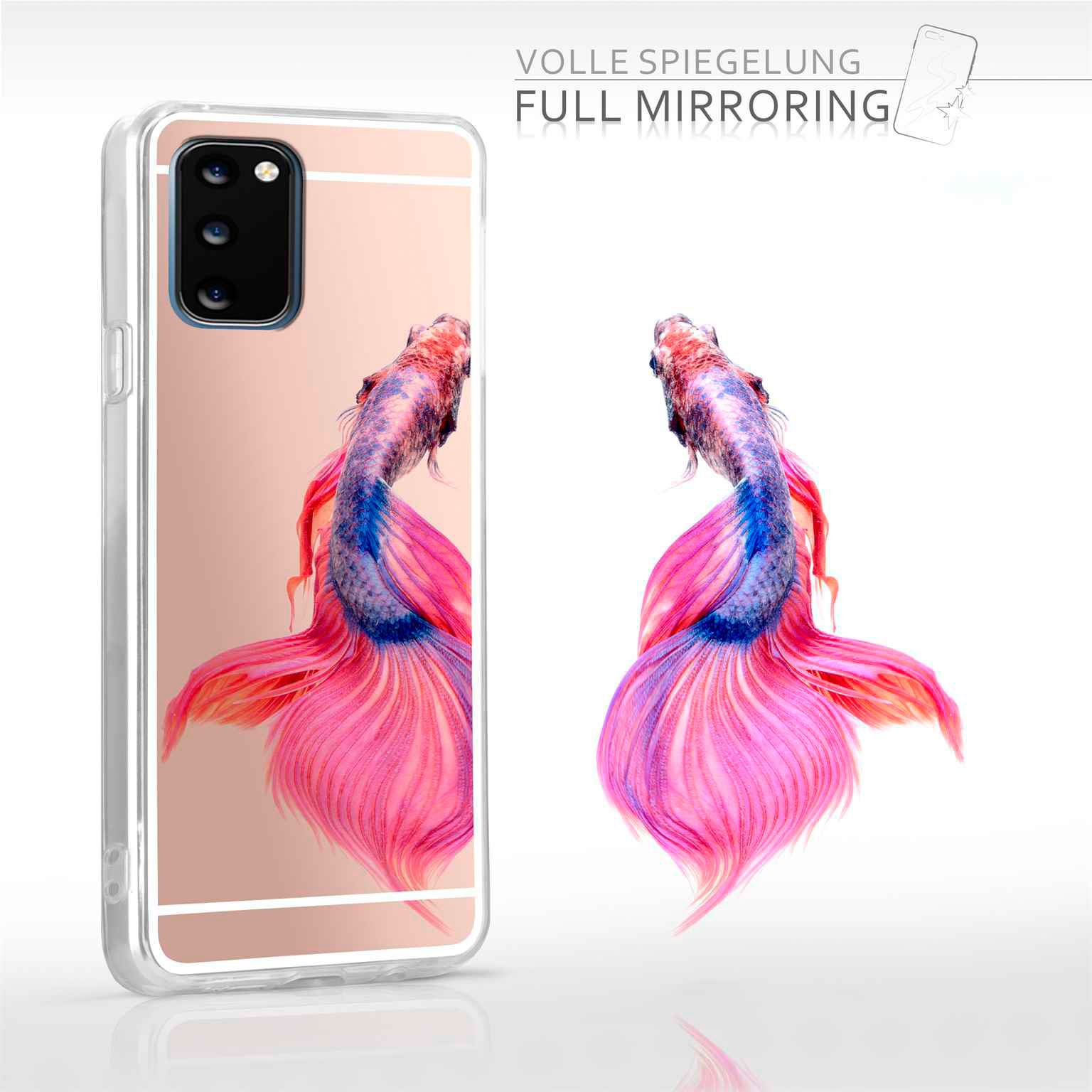 moex Mirror Case Samsung Galaxy S20 5G Spiegelhülle – Weiteres Produktbild 4