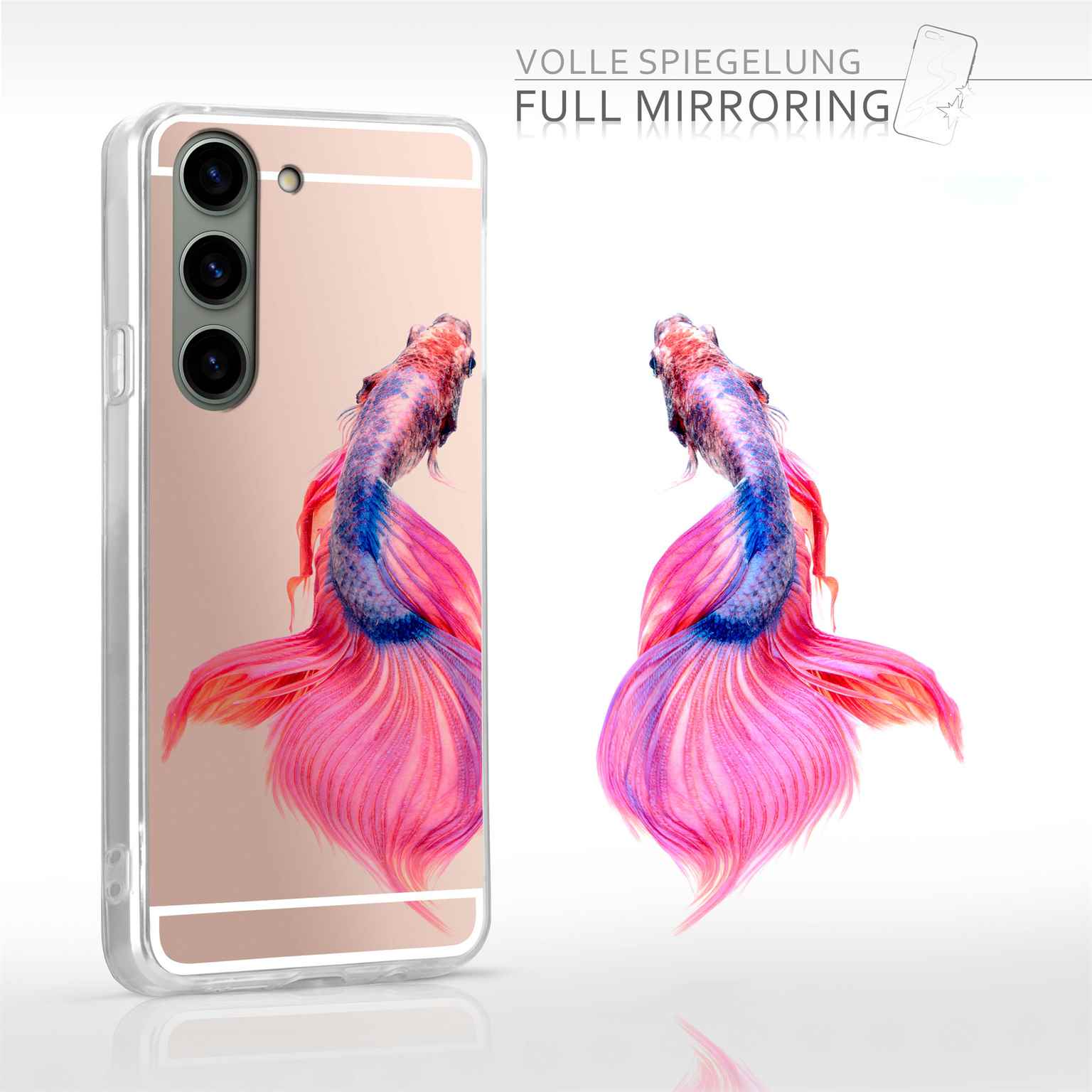 moex Mirror Case Samsung Galaxy S23 Spiegelhülle – Weiteres Produktbild 4