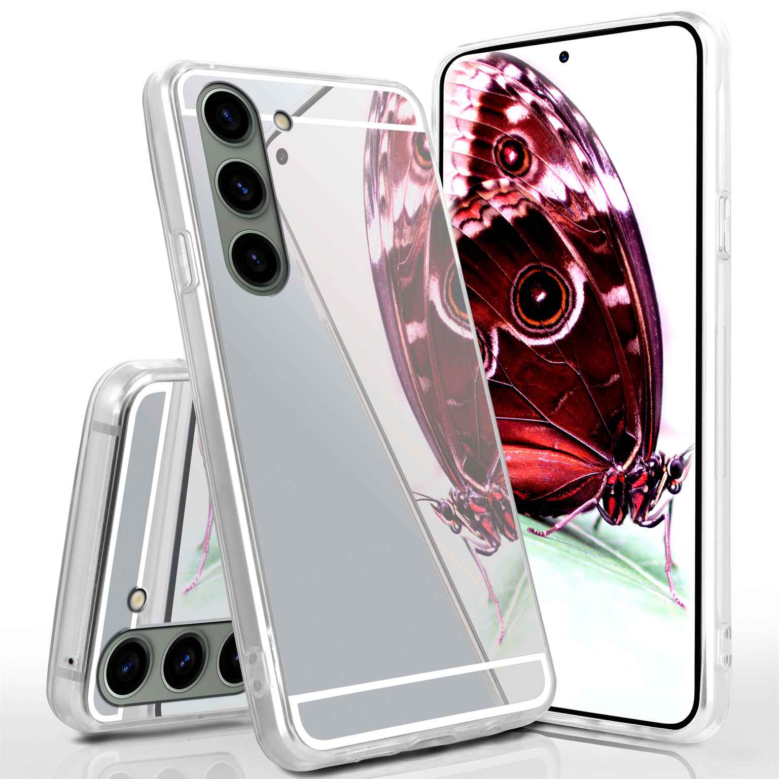 moex Mirror Case Samsung Galaxy S23 Spiegelhülle – Weiteres Produktbild 1 moex Mirror Case Samsung Galaxy S23 Spiegelhülle – Weiteres Produktbild 1