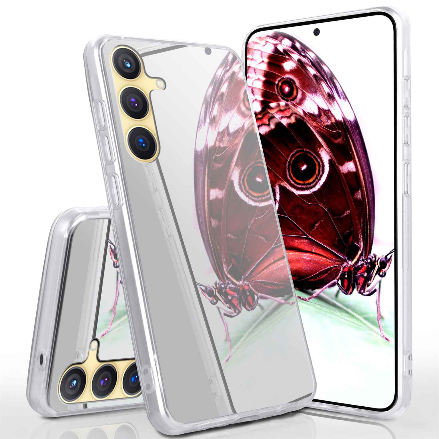 moex Mirror Case Samsung Galaxy S24 Spiegelhülle – Weiteres Produktbild 1 moex Mirror Case Samsung Galaxy S24 Spiegelhülle – Weiteres Produktbild 1