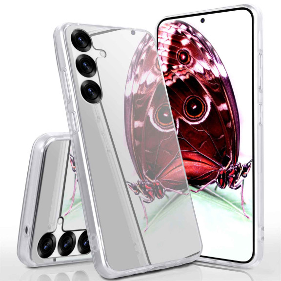 moex Mirror Case Samsung Galaxy S25 Spiegelhülle – Weiteres Produktbild 1