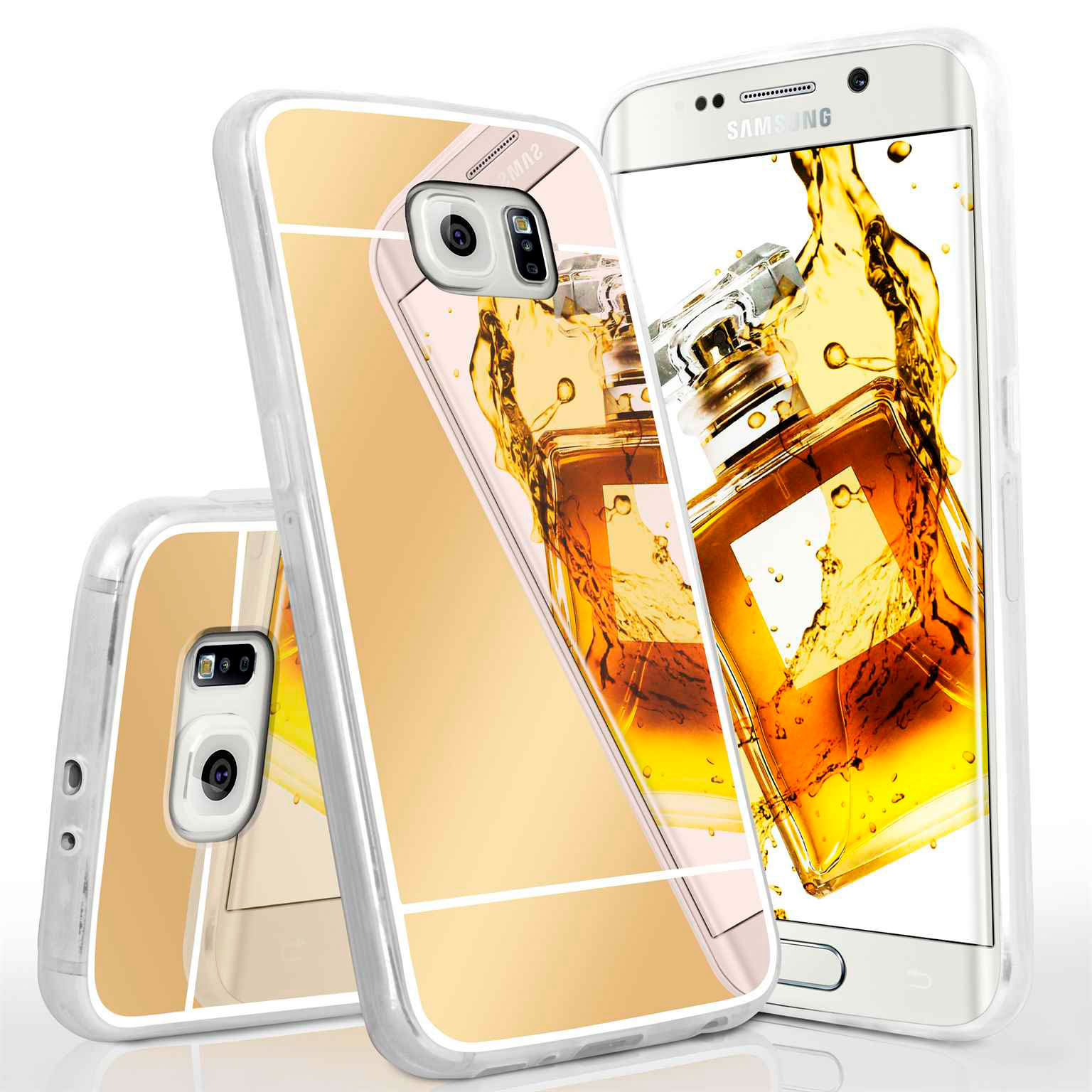 moex Mirror Case Samsung Galaxy S6 Edge Spiegelhülle – Weiteres Produktbild 1 moex Mirror Case Samsung Galaxy S6 Edge Spiegelhülle – Weiteres Produktbild 1