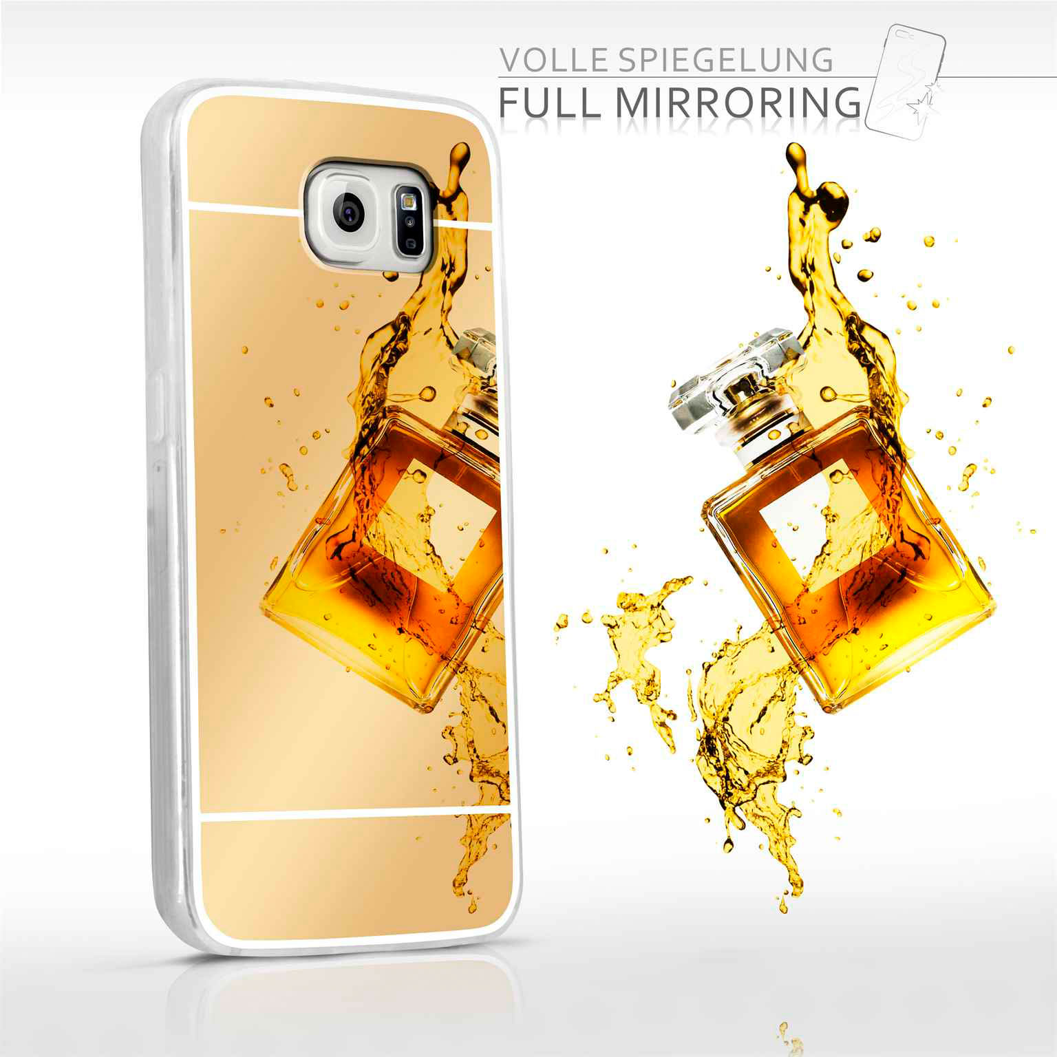 moex Mirror Case Samsung Galaxy S6 Edge Spiegelhülle – Weiteres Produktbild 4 moex Mirror Case Samsung Galaxy S6 Edge Spiegelhülle – Weiteres Produktbild 4
