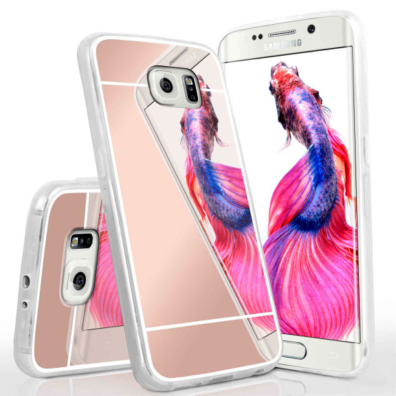 moex Mirror Case Samsung Galaxy S6 Edge Spiegelhülle – Weiteres Produktbild 1 moex Mirror Case Samsung Galaxy S6 Edge Spiegelhülle – Weiteres Produktbild 1