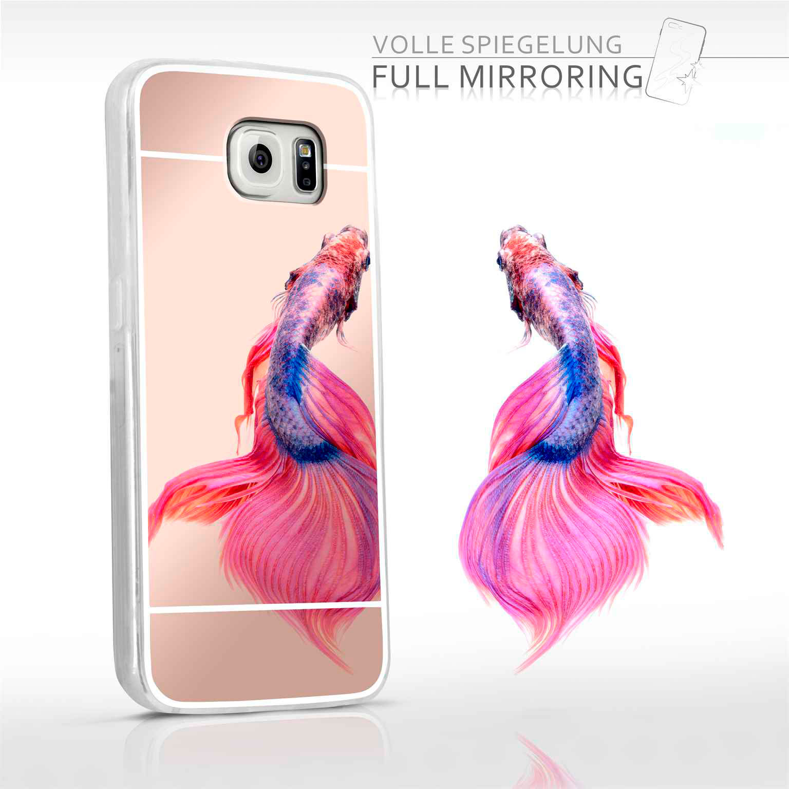 moex Mirror Case Samsung Galaxy S6 Edge Spiegelhülle – Weiteres Produktbild 4 moex Mirror Case Samsung Galaxy S6 Edge Spiegelhülle – Weiteres Produktbild 4