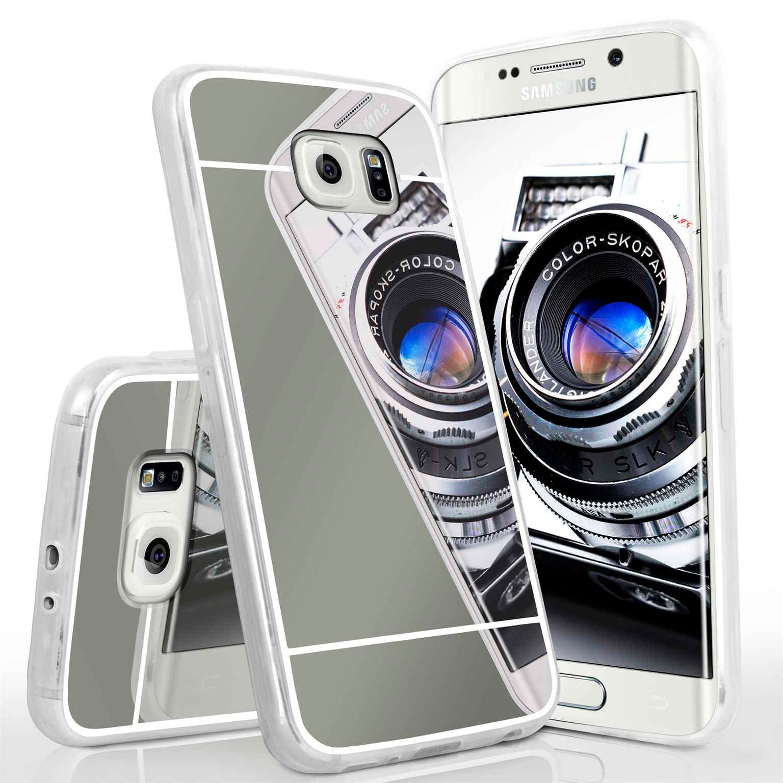 moex Mirror Case Samsung Galaxy S6 Edge Spiegelhülle – Weiteres Produktbild 1 moex Mirror Case Samsung Galaxy S6 Edge Spiegelhülle – Weiteres Produktbild 1
