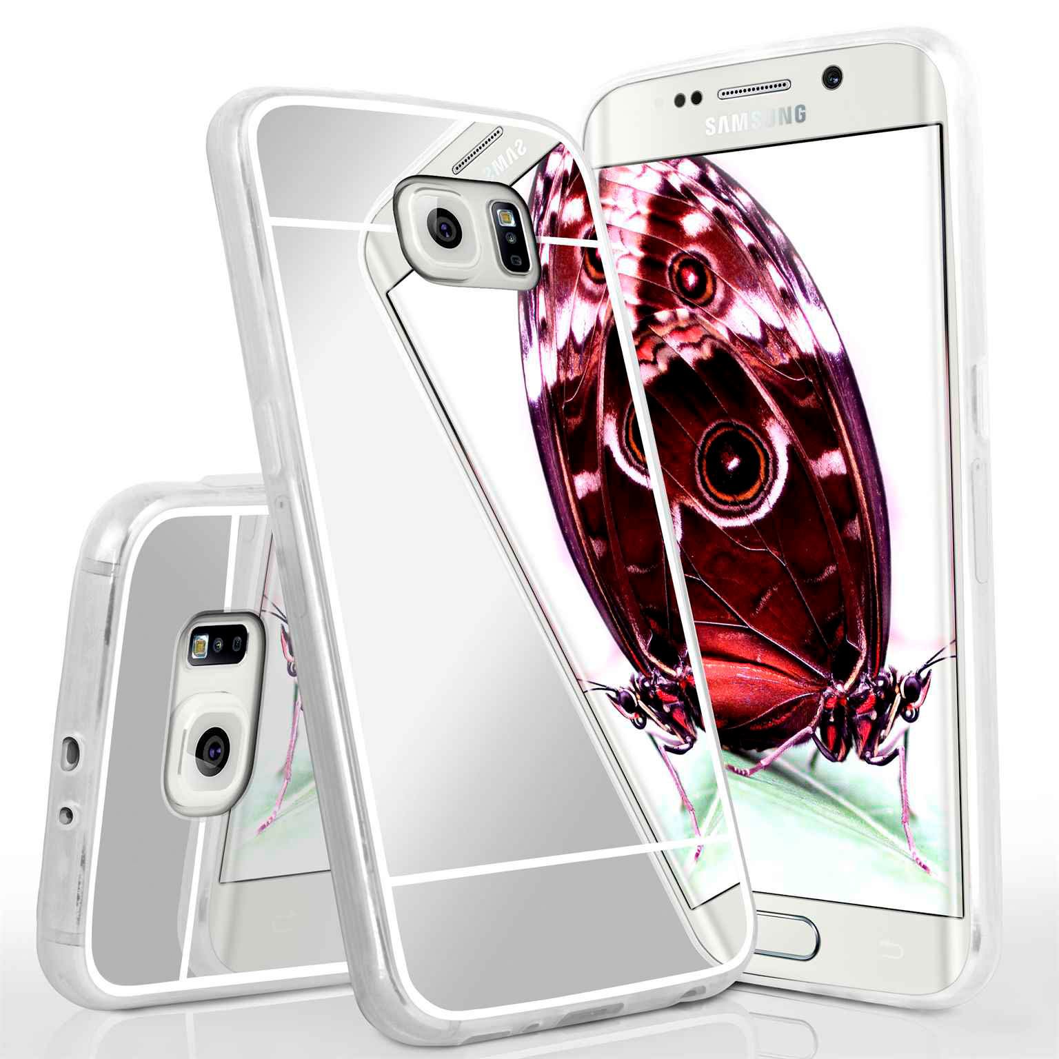 moex Mirror Case Samsung Galaxy S6 Edge Spiegelhülle – Weiteres Produktbild 1 moex Mirror Case Samsung Galaxy S6 Edge Spiegelhülle – Weiteres Produktbild 1