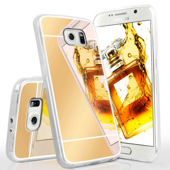 moex moex Mirror Case Samsung Galaxy S6 Spiegelhülle – Gold