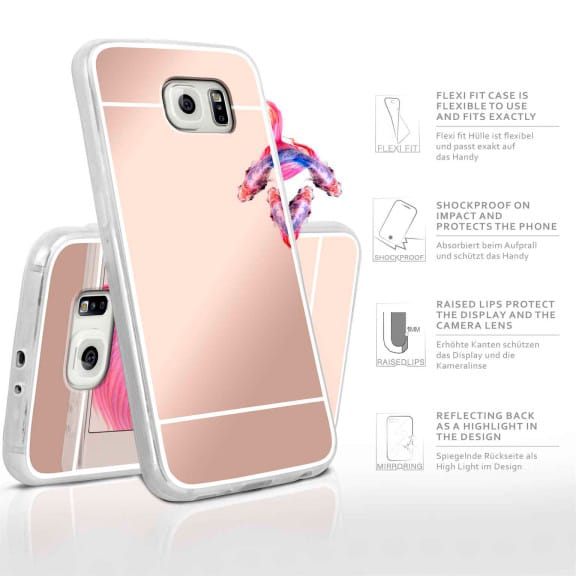 moex Mirror Case Samsung Galaxy S6 Spiegelhülle – Weiteres Produktbild 2 moex Mirror Case Samsung Galaxy S6 Spiegelhülle – Weiteres Produktbild 2