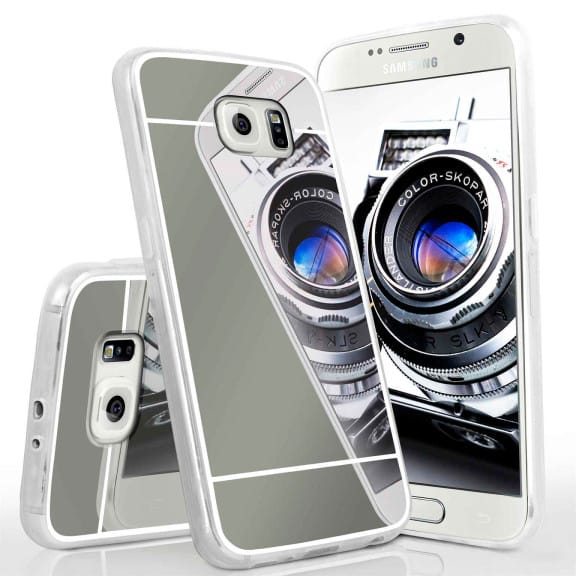 moex Mirror Case Samsung Galaxy S6 Spiegelhülle – Weiteres Produktbild 1 moex Mirror Case Samsung Galaxy S6 Spiegelhülle – Weiteres Produktbild 1