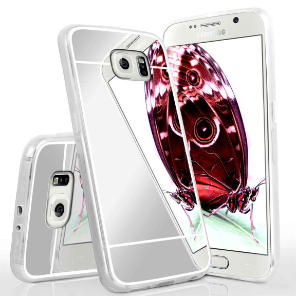 moex Mirror Case Samsung Galaxy S6 Spiegelhülle – Weiteres Produktbild 1 moex Mirror Case Samsung Galaxy S6 Spiegelhülle – Weiteres Produktbild 1