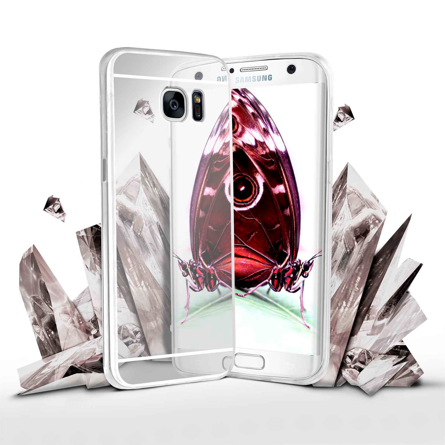 moex Mirror Case Samsung Galaxy S7 Edge Spiegelhülle – Weiteres Produktbild 6 moex Mirror Case Samsung Galaxy S7 Edge Spiegelhülle – Weiteres Produktbild 6