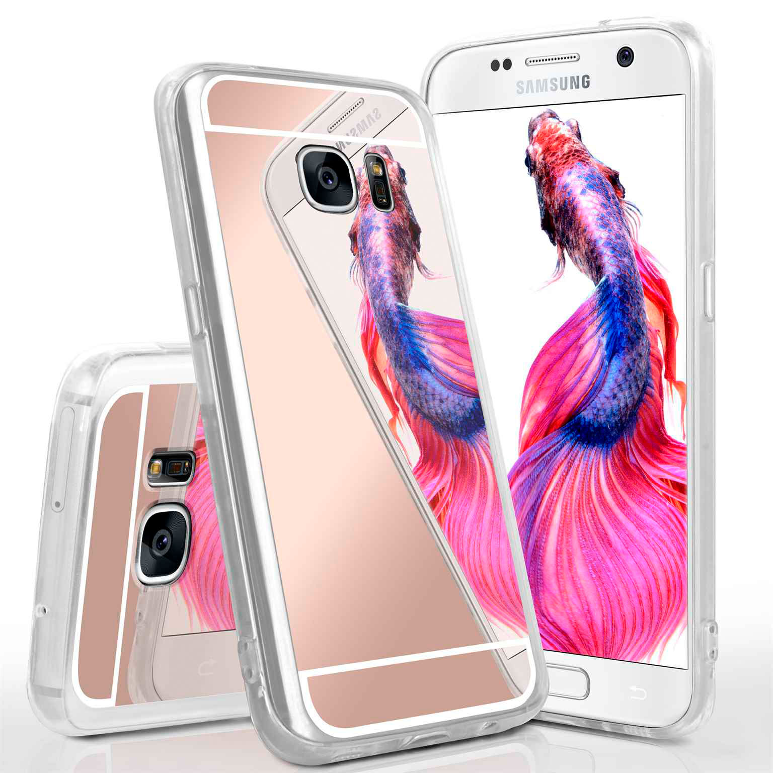 moex Mirror Case Samsung Galaxy S7 Spiegelhülle – Weiteres Produktbild 1 moex Mirror Case Samsung Galaxy S7 Spiegelhülle – Weiteres Produktbild 1