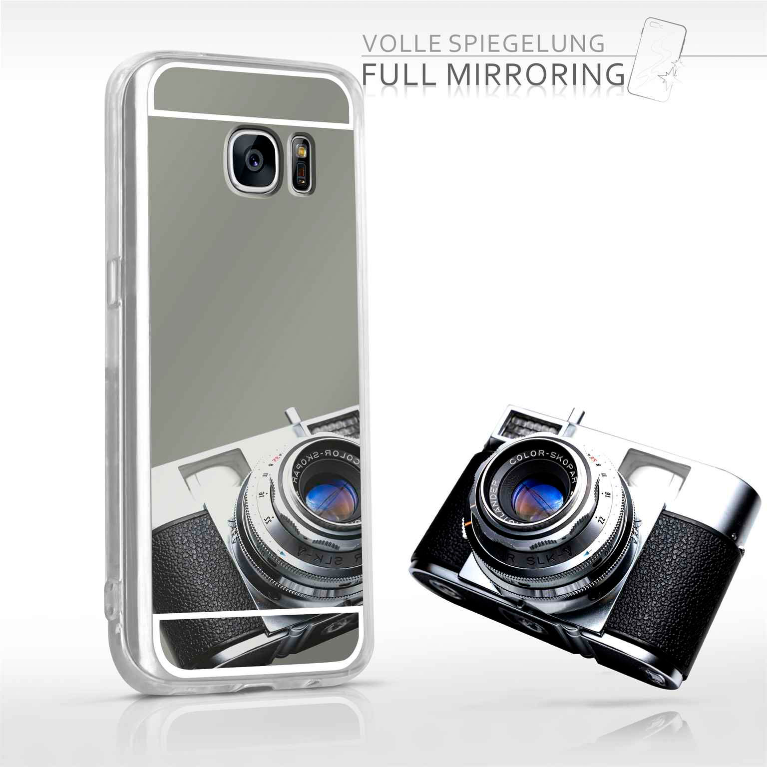 moex Mirror Case Samsung Galaxy S7 Spiegelhülle – Weiteres Produktbild 4 moex Mirror Case Samsung Galaxy S7 Spiegelhülle – Weiteres Produktbild 4