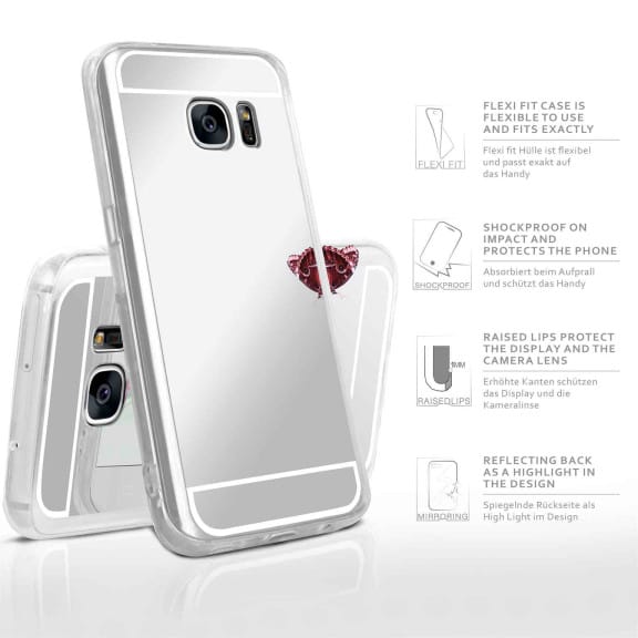 moex Mirror Case Samsung Galaxy S7 Spiegelhülle – Weiteres Produktbild 2 moex Mirror Case Samsung Galaxy S7 Spiegelhülle – Weiteres Produktbild 2