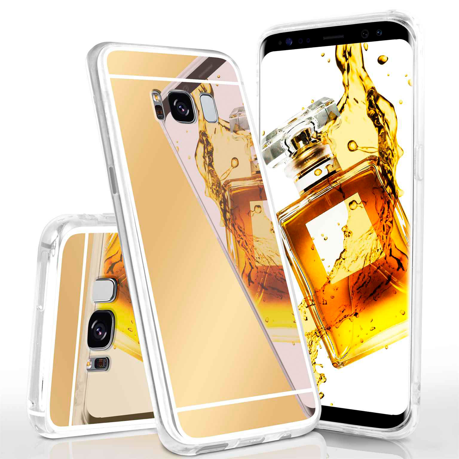 moex Mirror Case Samsung Galaxy S8 Plus Spiegelhülle Hauptbild