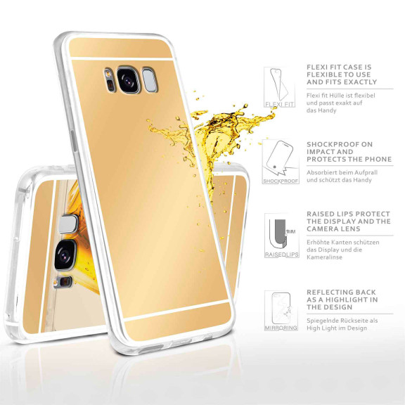 moex Mirror Case Samsung Galaxy S8 Plus Spiegelhülle – Weiteres Produktbild 2 moex Mirror Case Samsung Galaxy S8 Plus Spiegelhülle – Weiteres Produktbild 2