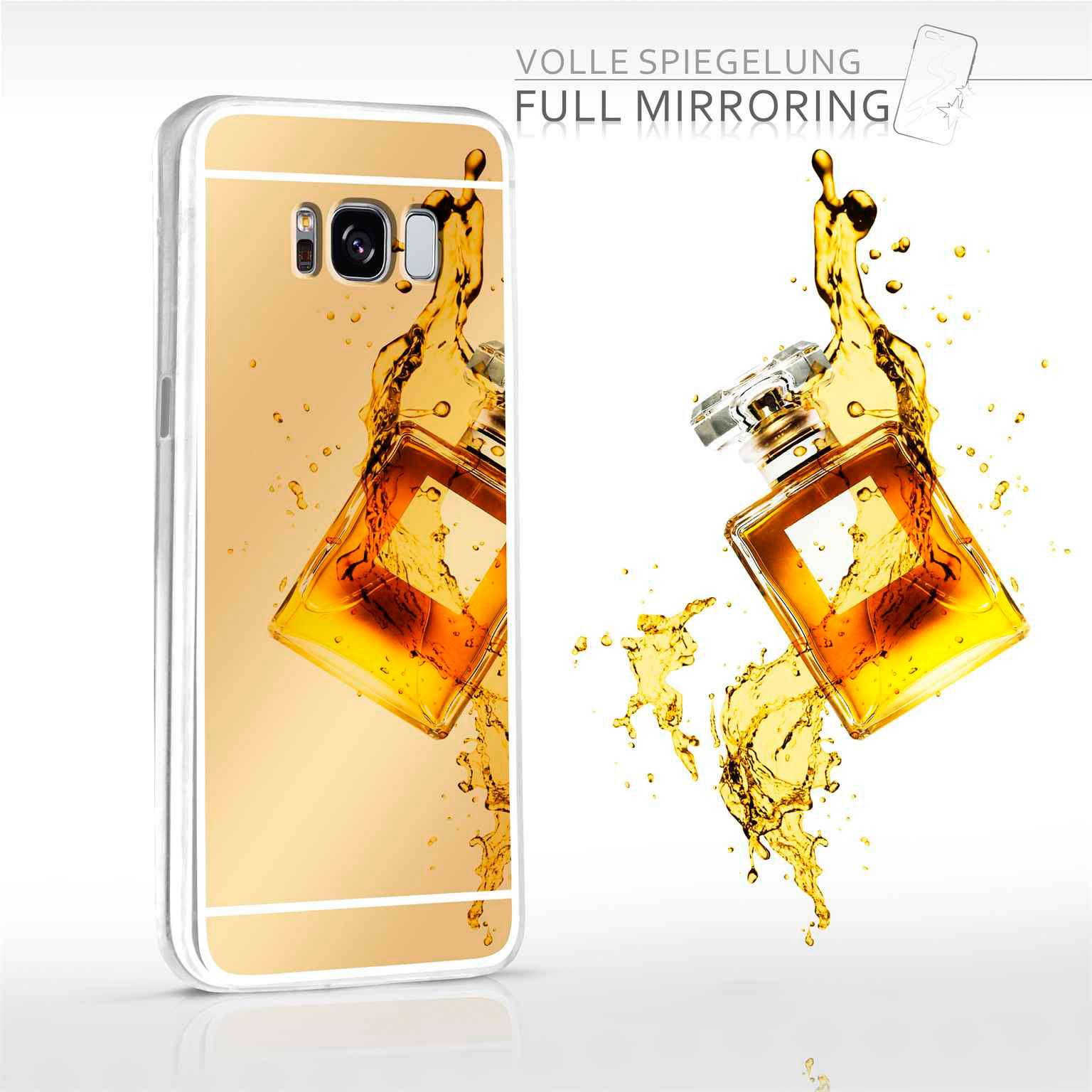 moex Mirror Case Samsung Galaxy S8 Plus Spiegelhülle – Weiteres Produktbild 3