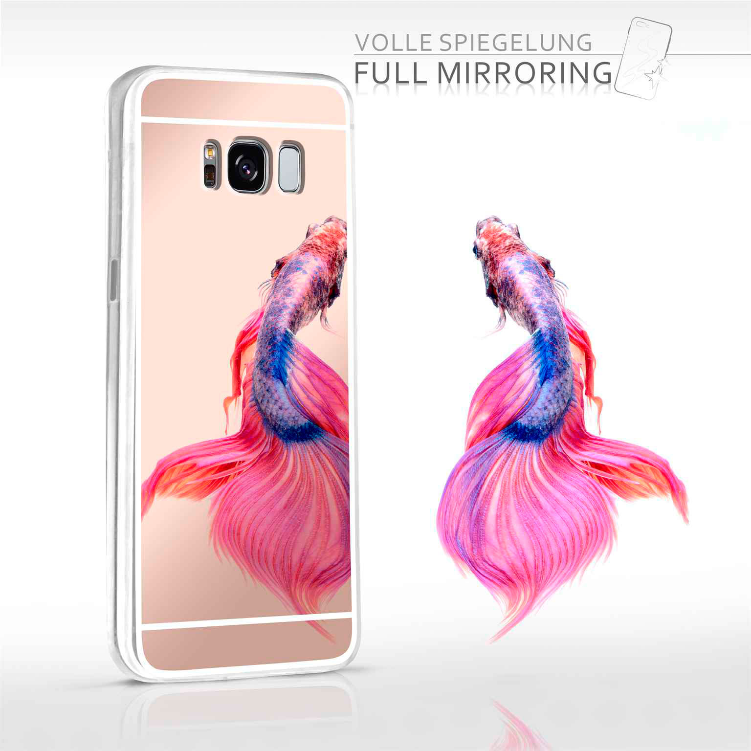 moex Mirror Case Samsung Galaxy S8 Plus Spiegelhülle – Weiteres Produktbild 4 moex Mirror Case Samsung Galaxy S8 Plus Spiegelhülle – Weiteres Produktbild 4