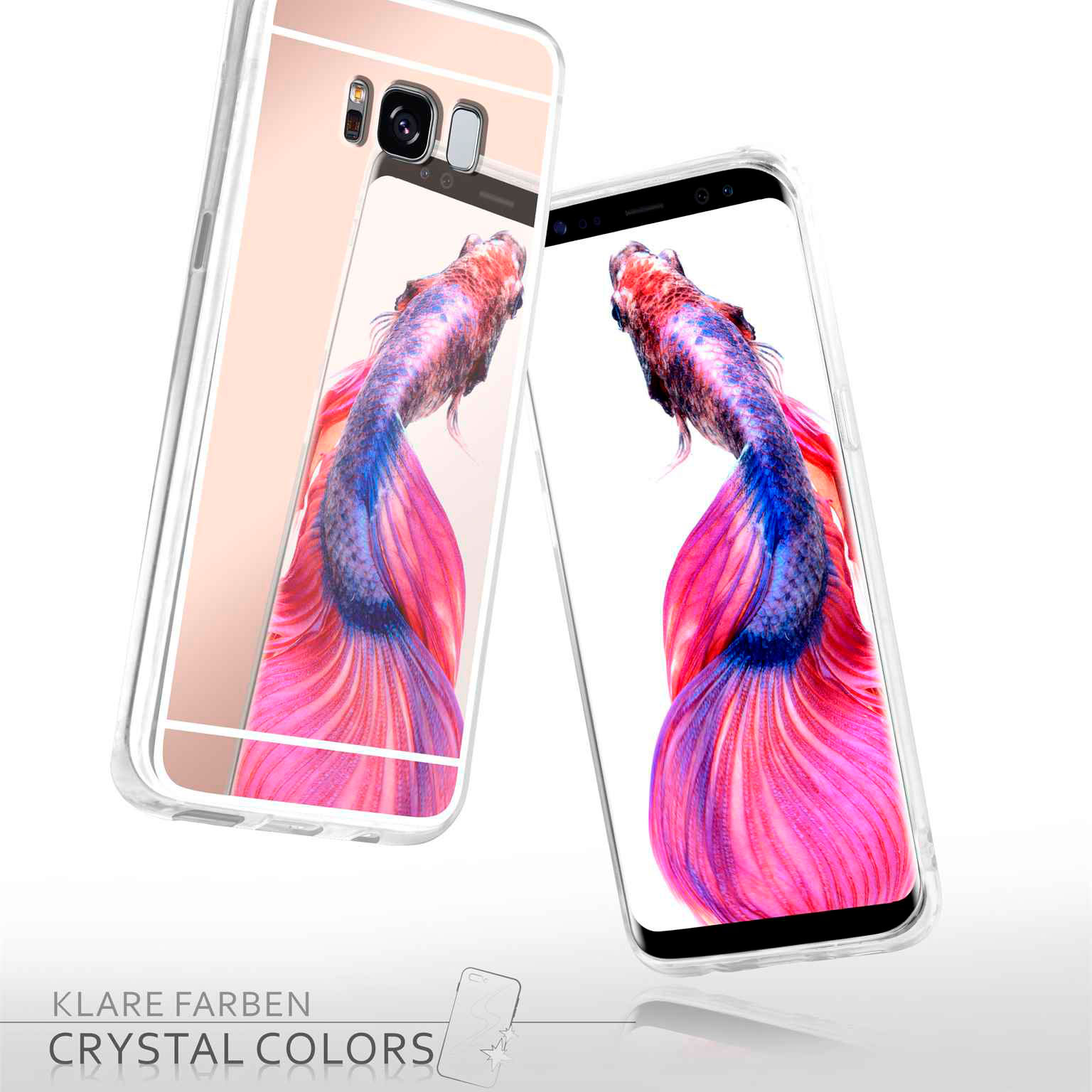 moex Mirror Case Samsung Galaxy S8 Plus Spiegelhülle – Weiteres Produktbild 4