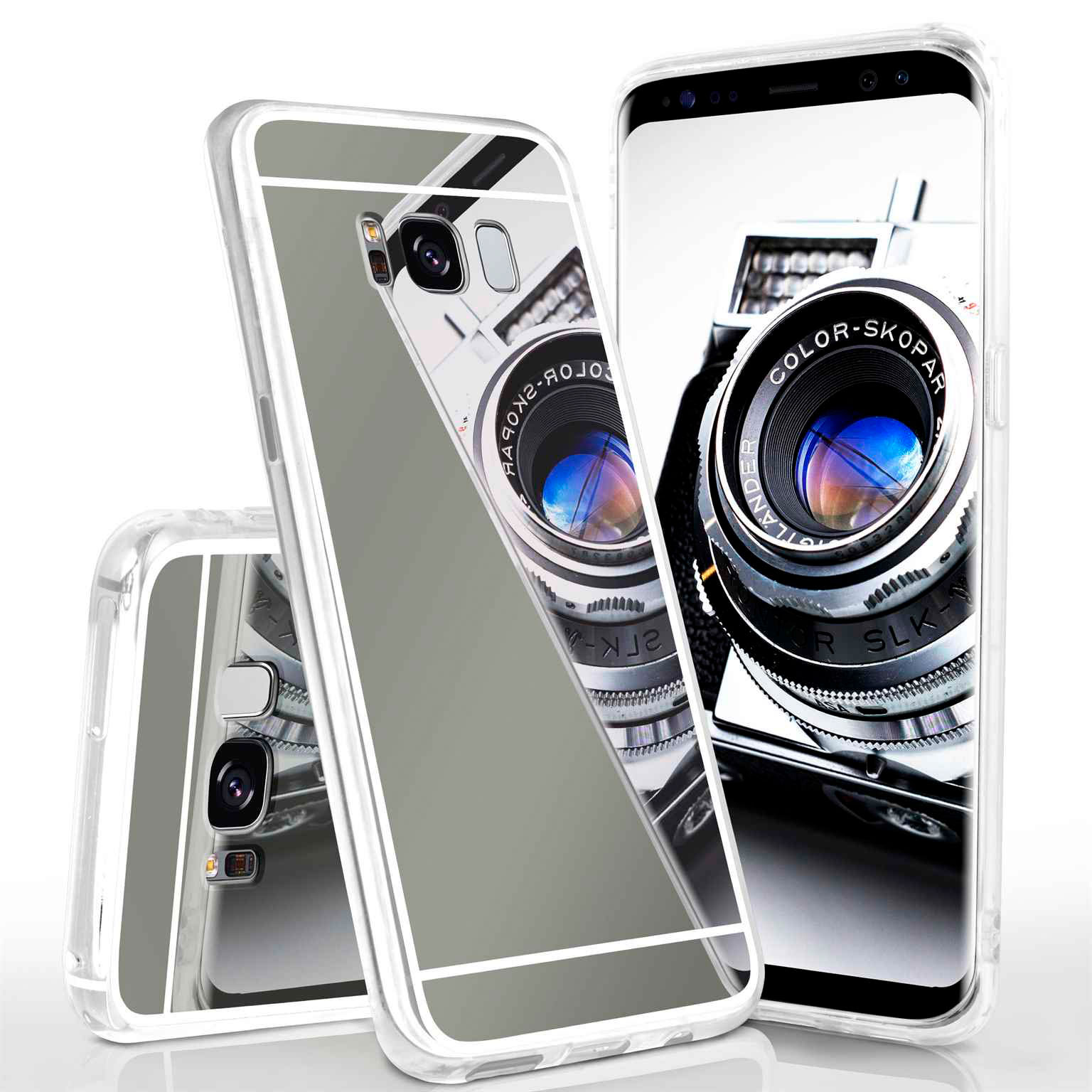 moex Mirror Case Samsung Galaxy S8 Plus Spiegelhülle Hauptbild