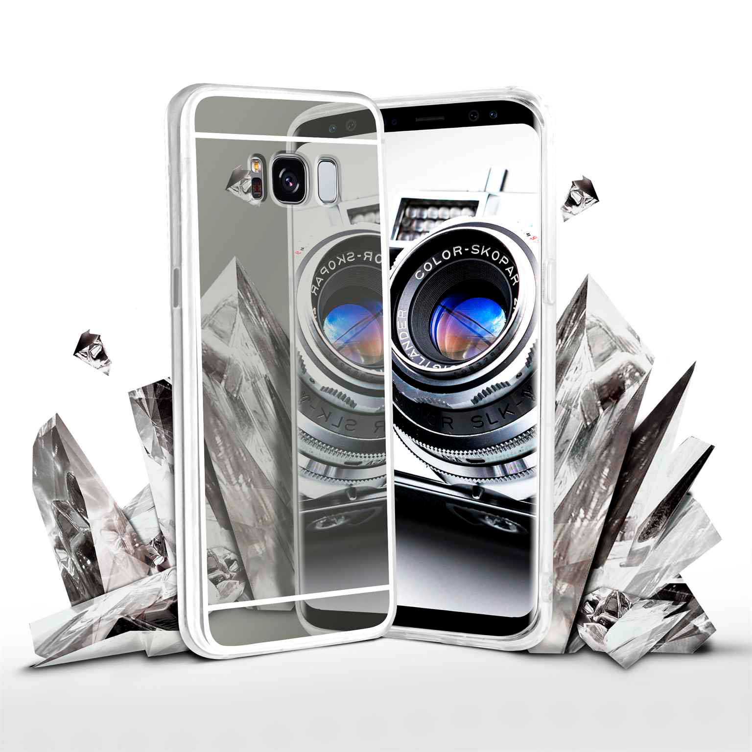 moex Mirror Case Samsung Galaxy S8 Plus Spiegelhülle – Weiteres Produktbild 6 moex Mirror Case Samsung Galaxy S8 Plus Spiegelhülle – Weiteres Produktbild 6
