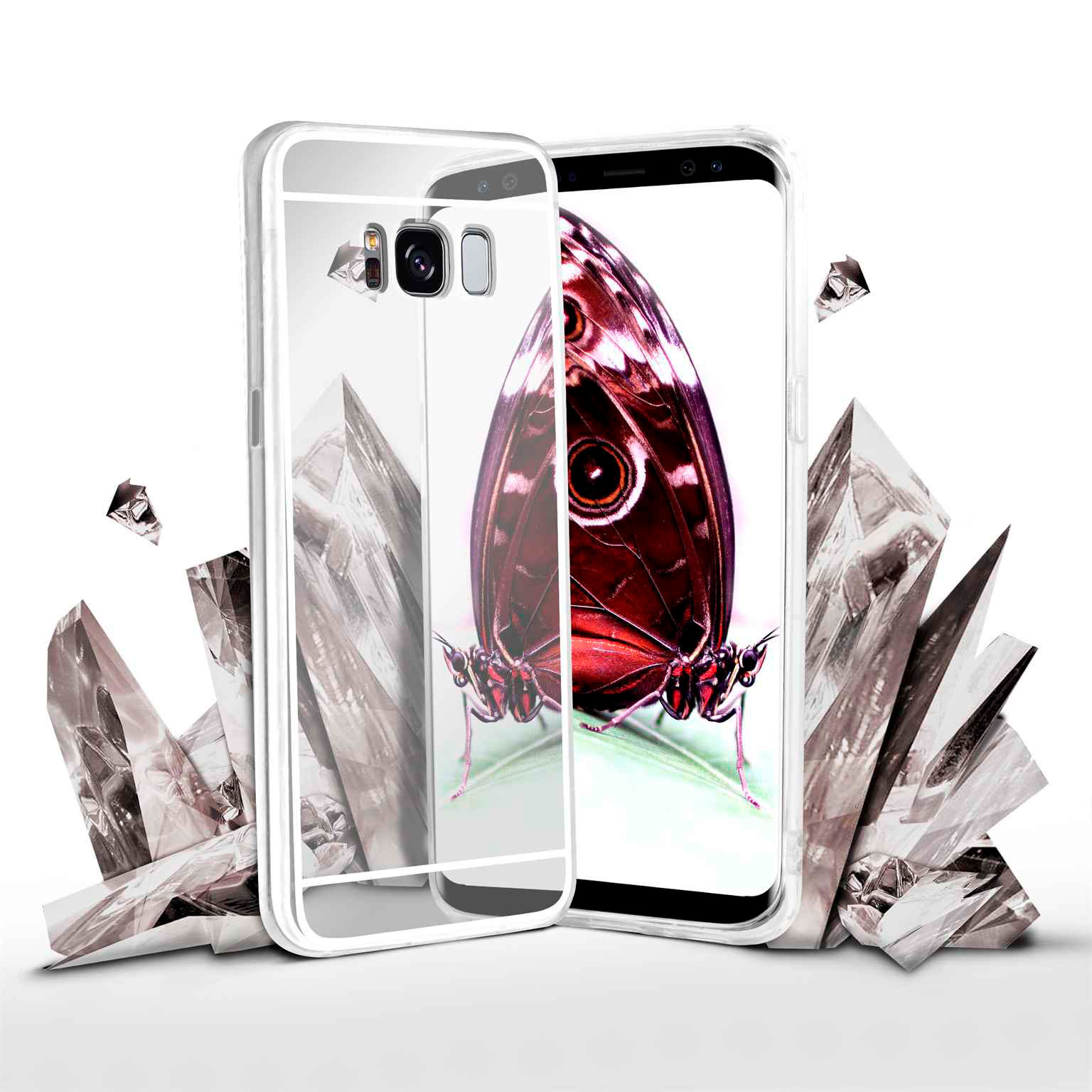 moex Mirror Case Samsung Galaxy S8 Plus Spiegelhülle – Weiteres Produktbild 6 moex Mirror Case Samsung Galaxy S8 Plus Spiegelhülle – Weiteres Produktbild 6