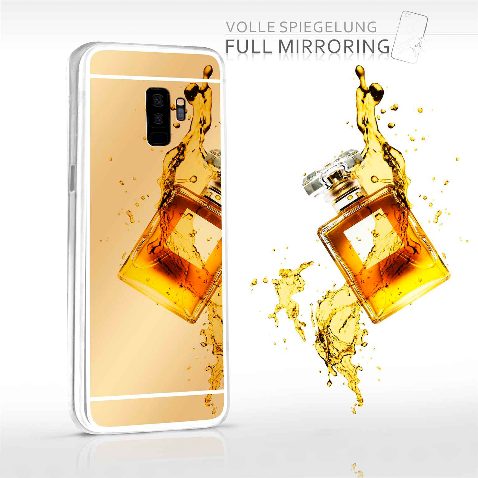 moex Mirror Case Samsung Galaxy S9 Plus Spiegelhülle – Weiteres Produktbild 4