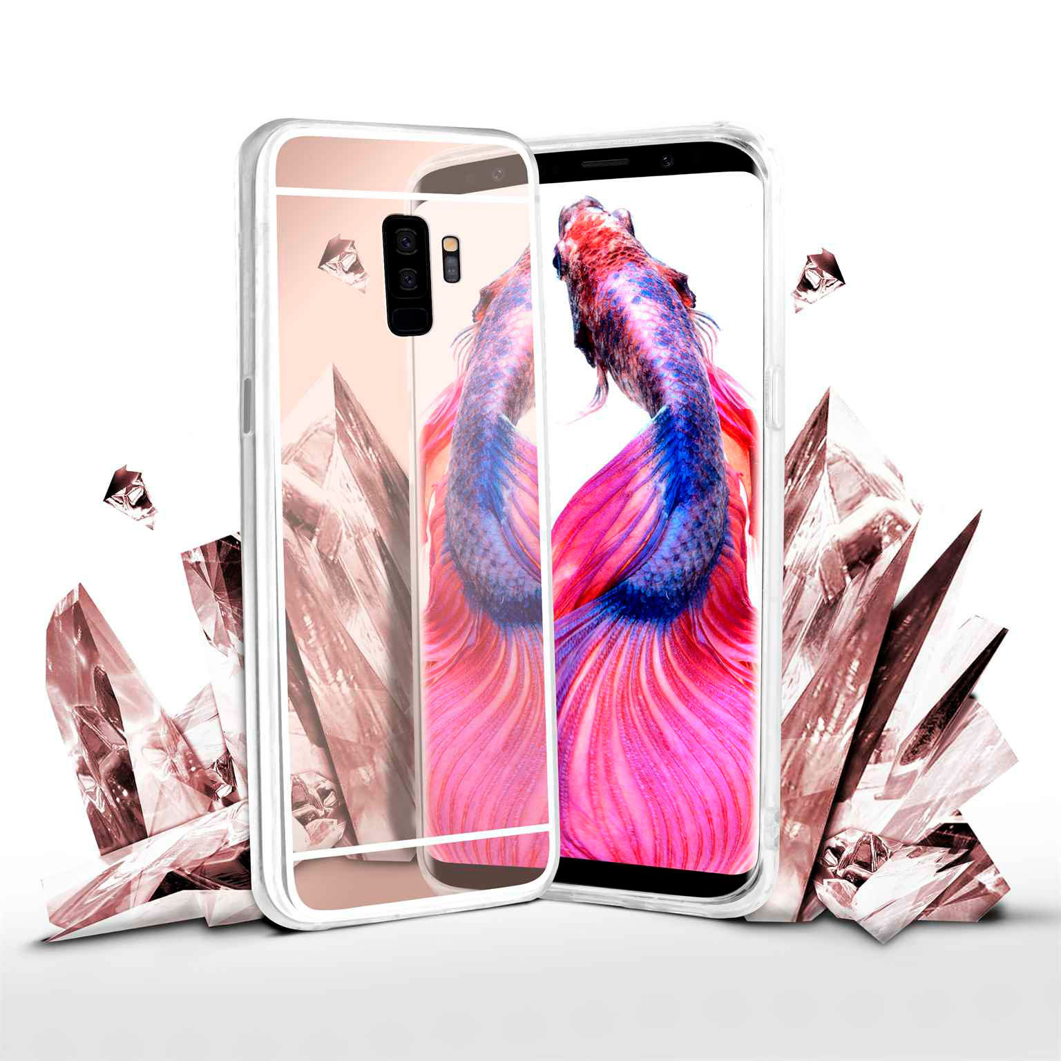 moex Mirror Case Samsung Galaxy S9 Plus Spiegelhülle – Weiteres Produktbild 6 moex Mirror Case Samsung Galaxy S9 Plus Spiegelhülle – Weiteres Produktbild 6