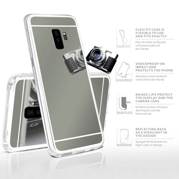 moex Mirror Case Samsung Galaxy S9 Plus Spiegelhülle – Weiteres Produktbild 2 moex Mirror Case Samsung Galaxy S9 Plus Spiegelhülle – Weiteres Produktbild 2