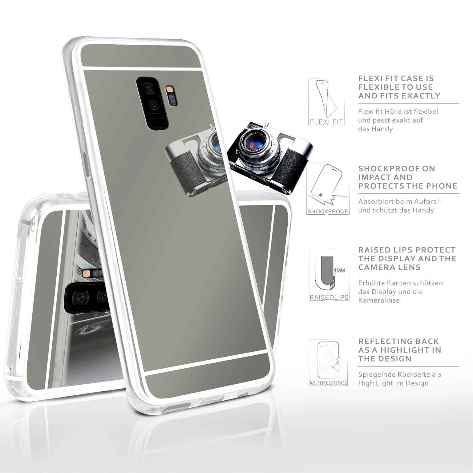 moex Mirror Case Samsung Galaxy S9 Plus Spiegelhülle – Weiteres Produktbild 2 moex Mirror Case Samsung Galaxy S9 Plus Spiegelhülle – Weiteres Produktbild 2