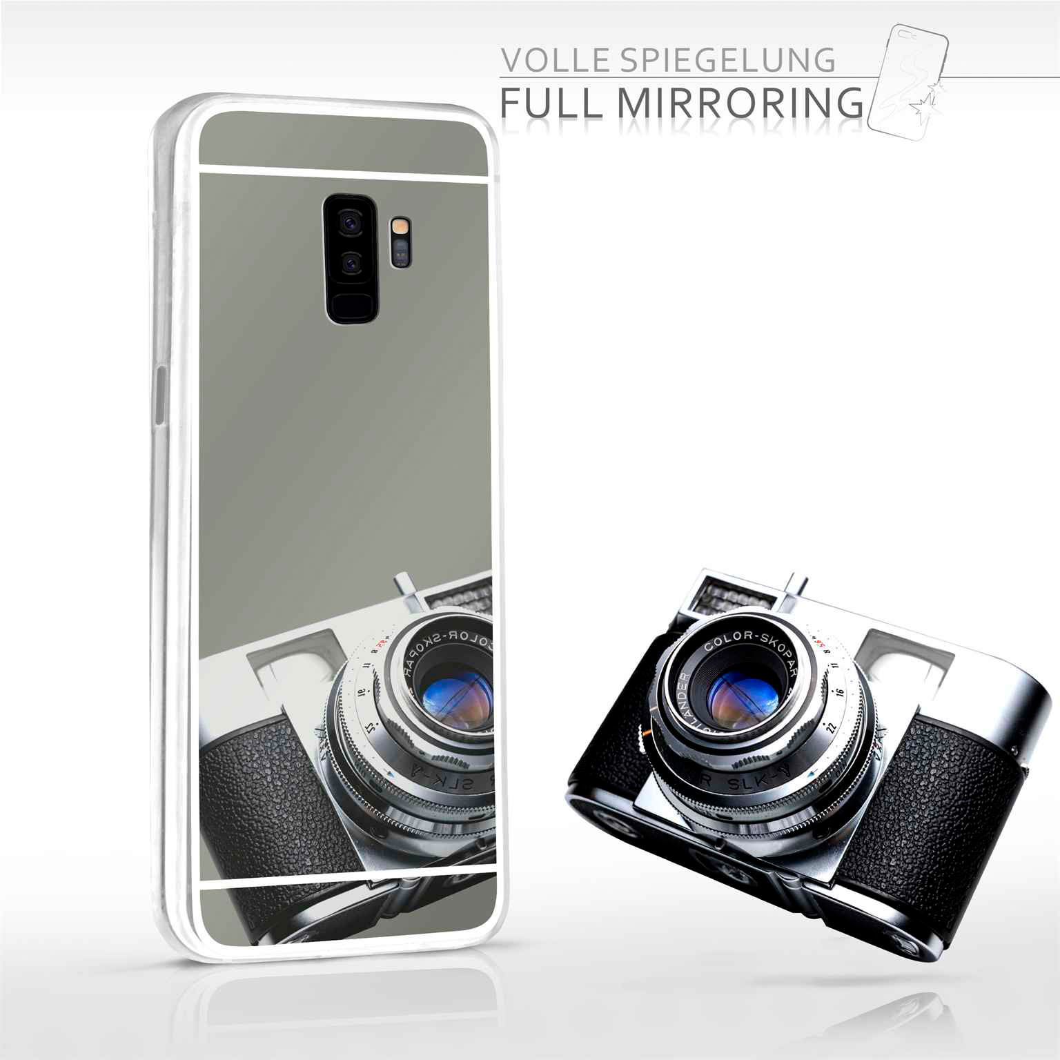 moex Mirror Case Samsung Galaxy S9 Plus Spiegelhülle – Weiteres Produktbild 4 moex Mirror Case Samsung Galaxy S9 Plus Spiegelhülle – Weiteres Produktbild 4