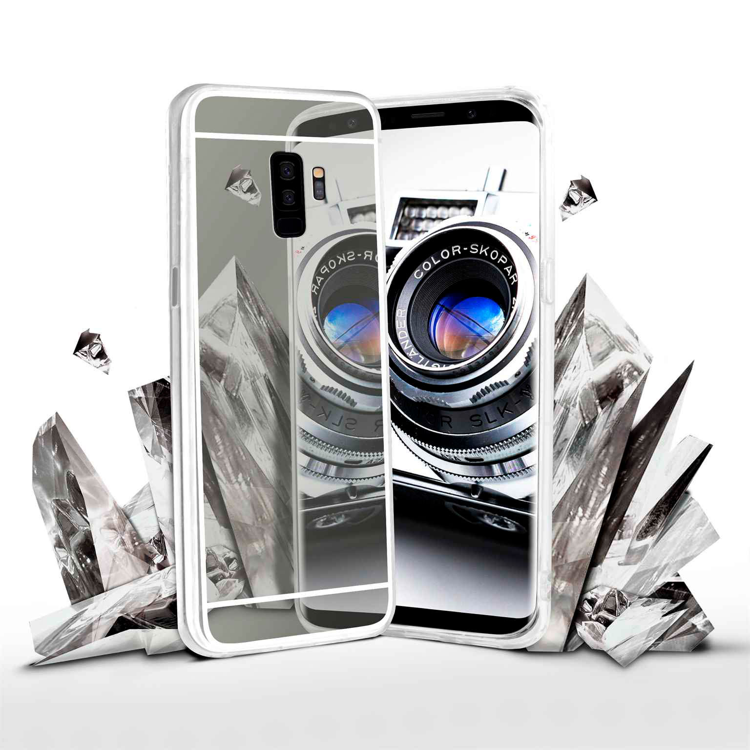 moex Mirror Case Samsung Galaxy S9 Plus Spiegelhülle – Weiteres Produktbild 6 moex Mirror Case Samsung Galaxy S9 Plus Spiegelhülle – Weiteres Produktbild 6